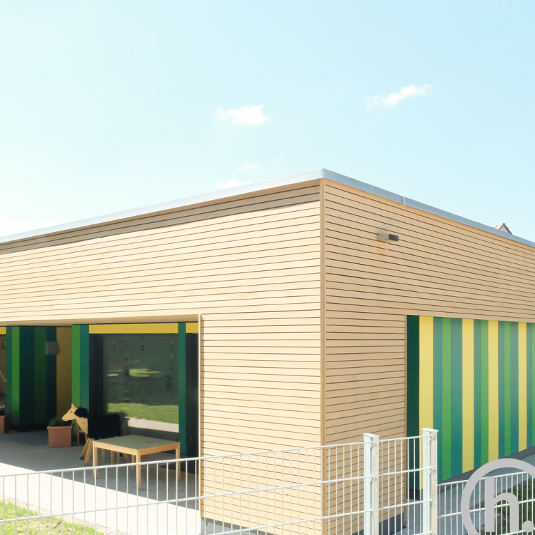 Neubau, Kindergarten Untersiggingen, Architektur, Holzner Architekten Ravensburg