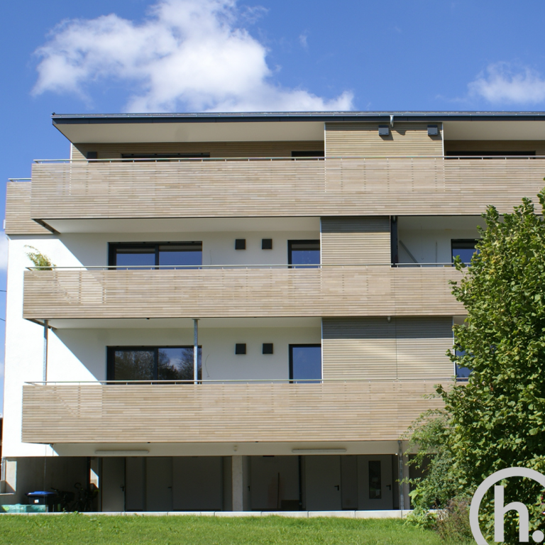 Mehrfamilienhaus Wilhelmsdorf, Architektur, Holzner Architekten
